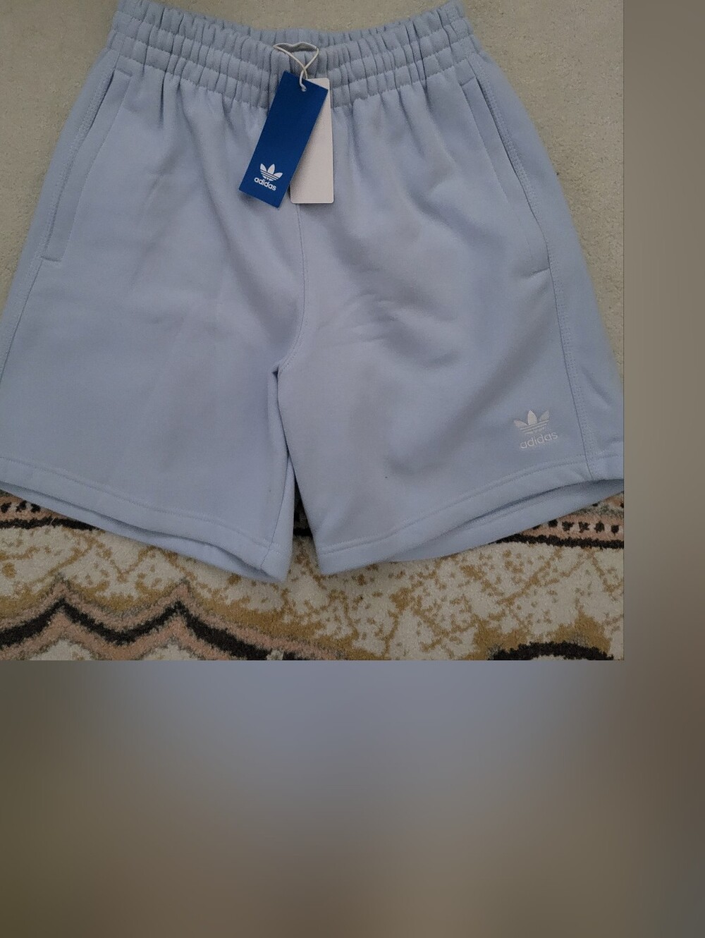 adidas Originals Men’s Pastel Blue  Shorts New With Tags